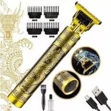 Maquina De Cortar Cabelo Acabamento Profissional Sem Fio Premio