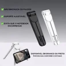 Mini Tripé Flexível para Celular Portátil Ajustável | Suporte Dobrável para Mesa e Notebook