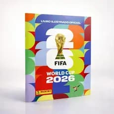 Álbum Copa do Mundo 2026 Panini Oficial FIFA Brochura Capa Mole