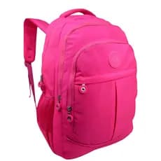 Mochila Escolar Feminina Nylon Bolsa Impermeável Alça Reforçada Volta as Aulas