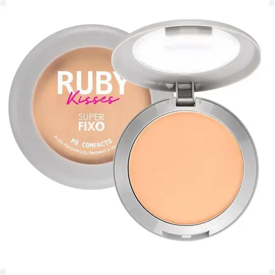 Pó Compacto Ruby Kisses Super Fixo Cor 130 Sfp130b