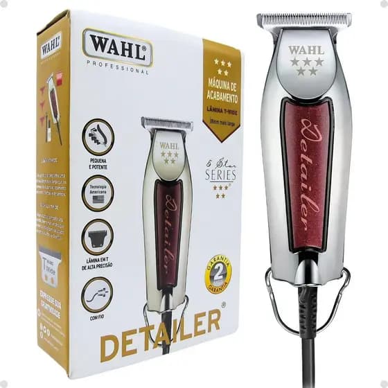 Máquina de Acabamento Wahl Detailer Com Fio Bivolt
