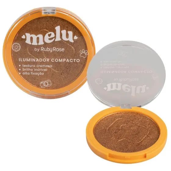 ILUMINADOR COMPACTO MELU BY RUBY ROSE COR 02 HB-F862/2 12,2G