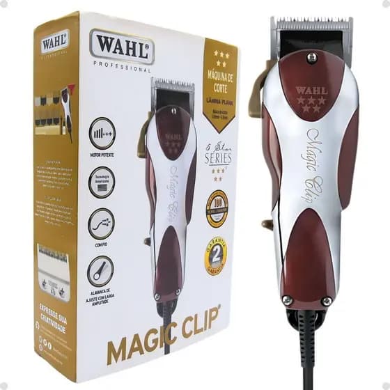 Máquina De Corte Wahl 5 Star Series Magic Clip 127v