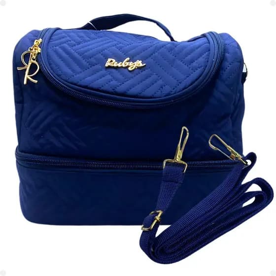 Necessaire Térmica Rubys Com Alça Azul Marinho Necf-138b