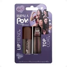 Kit Impala Pov: 1 Top Coat e 1 Gloss Labial Marcella