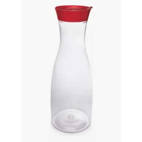 Garrafa Plástica Água Suco Geladeira 1,8 Litros New York Plasútil Cor Vermelho