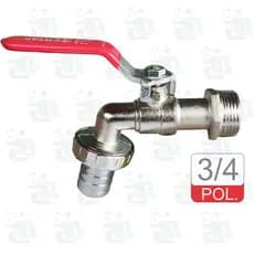 Torneira Esfera Jardim Quintal Tanque 3/4 Polegadas Volta 1/4 Fertak 7006