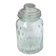 Pote De Vidro Porta Mantimento Café Açúcar Bala Tampa Hermética 1500 Ml