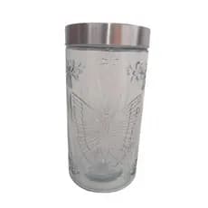 Pote Vidro 2L Com Tampa inox Pote Alimentos