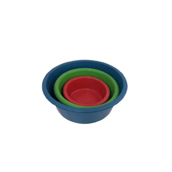 Jogo de Bacia Multiuso PMG 1,2L 3L 6L Canelada Cozinha Lavanderia Saladeira
