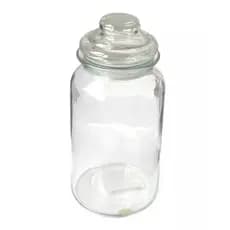 Potes de Vidro Hermético com Trava - 1,5L Porta Mantimentos