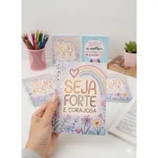 Mini Agenda Personalizada A6   (10,5x14,8) Capa Dura Wire-o 2025/2026 | Lembrancinha Brinde