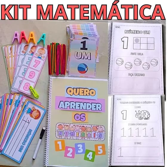 📚 ATIVIDADES PARA AUTISTA DE MATEMÁTICA/ APOSTILA + RECURSO DIDÁTICO