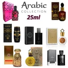 Perfume Miniatura Arabic Collection 25ml Feminino e Masculino EDP - Contratipo Árabe Perfume para viagem