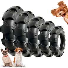 Brinquedo Para Cães Cachorros Pequenos Médios e Grandes Mordedor Pet Pneu Resistente Antistress