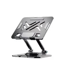Suporte De metal Ajustável Para tablets E Computadores 360 ° Giratório