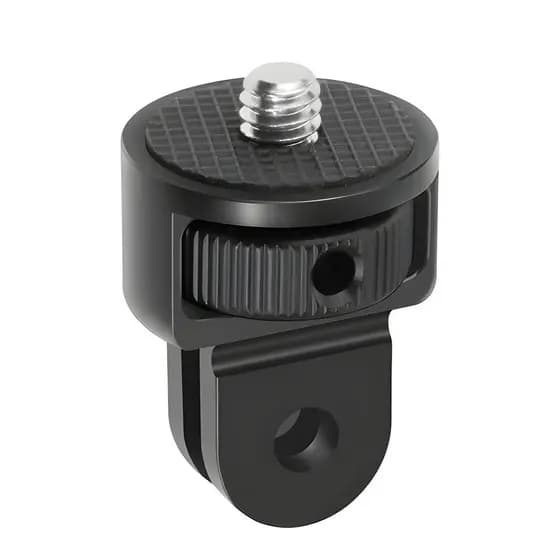360 Rotativo 1/4 Polegada Parafuso Mini Tripé Adaptador Montagem Gopro Hero Black Insta360