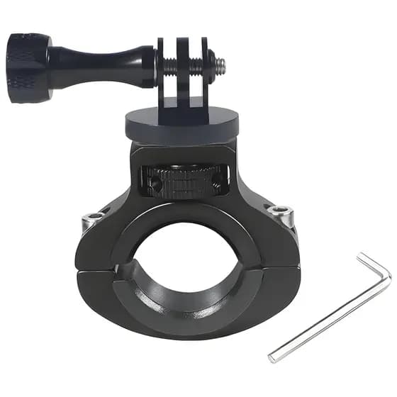 Suporte Guidão Bike Moto Aluminio P Gopro Insta360 Akaso Dji Osmo Action 4/5/6