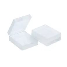Kit 2 Unidades Case Estojo Porta Bateria Para Gopro 5/6/7 Transparente