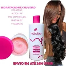 Cronograma Capilar Hidratação Nutrição Reconstrução Glow para cabelos com química Kit fios brilhosos