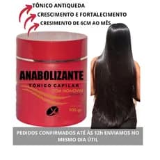 Tônico capilar vitamina para cabelo tonico crescimento de cabelo acelerado ORIGINAL YLLEN 500gr