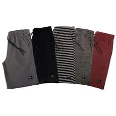 Kit 5 Cores Bermudas Moletom Masculina Cores Sortidas 2 Bolsos Academia Treino Queima De Estoque Barata