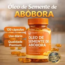 Óleo de semente de abóbora em cápsulas, produto 100% natural, óleo de moranga Softgel Cápsula Oleosa