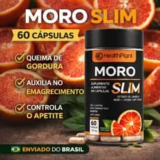 Moro Slim – 60 Cápsulas – Suplemento Natural – Uso Diário