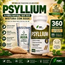 psyllium 100% puro | Fibra Natural para Saúde Digestiva e Controle de Peso