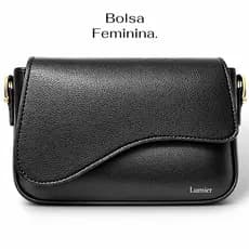 Bolsa Feminina de Mão e Ombro Baguete.