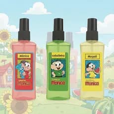 Perfume e Colônia Cebolinha Mônica Magali - Perfume Infantil TURMA DA MÔNICA