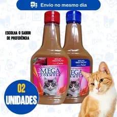 2Un Molho Pet Ração Gato Cachorro Alimento Completo