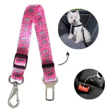 Cinto De Segurança Para Pet Cachorro Pet Estampado Ajustavel