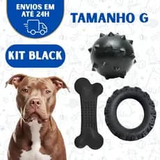 3 Brinquedo Mordedor Para Cachorro Porte Médio / Grande