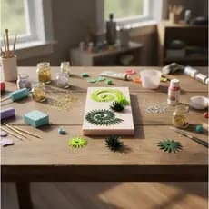 Identifi-ka Kit P/ Artesanato - Mini Grama Espiral Kit 20 unid-Feltro