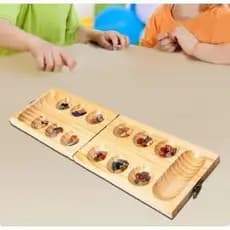Jogo De Tabuleiro Estratégia Portátil Mancala Família G
