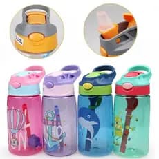 Garrafinha infantil com bico de silicone. 500ml. Livre de BPA. Bico a prova de mordidas. A partir de 10 meses. infantil