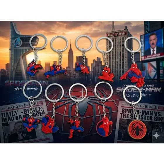 chaveiro do homem-aranha