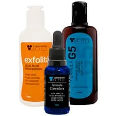 KIT PARA PELE FOTOENVELHECIDA (G10,LÇ EXFOLITÁ, FORMULA C 10) Cuidados com a Pele Tratamento Rosto