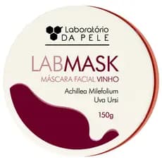 LABMASK - MÁSCARA CLAREADORA FACIAL VINHO - 150G Mascara Revitalizante Facial Clareadora Vinho
