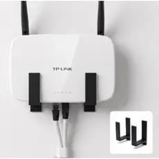 Suporte Roteador Parede Sem Furo Fita 3M Organizador WiFi Universal