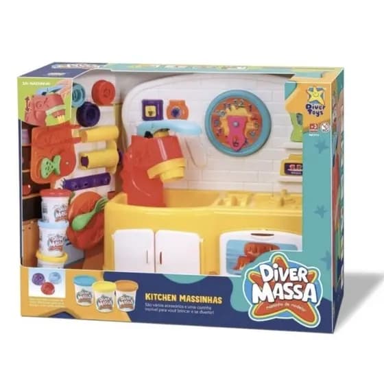 Cozinha Divertida Kitchen Massinha Divertoys