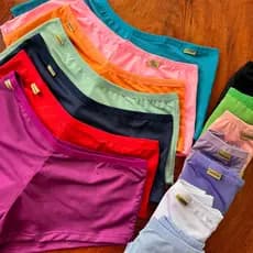 Kit 5 ou 3 Calcinha Boxer Shortinho Conforto Estilo Cueca Não Marca na Roupa Gestante Pós Parto