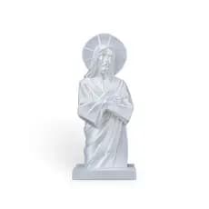 Estátua Jesus Cristo em 3D - 20cm | Escultura Religiosa em PLA para Decoração e Fé