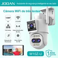 JOOAN W10Z 15MP Câmera De Segurança WiFi Externa De 2 Lentes cam720 APP Alerta De Movimento Áudio Bidirecional Visão Not