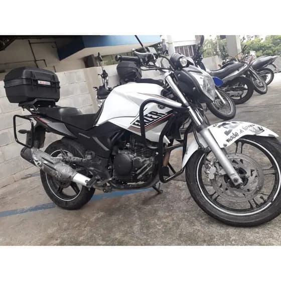 Protetor De Carenagem Mata Cachorro Com Suporte Para Fazer 250 2005/2010 Motocicleta