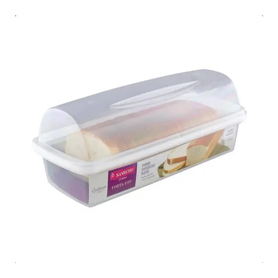 Porta pão pães de forma pão frances organizador sanremo + NF cozinha mesa prático funcional compacto