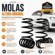 Jogo De Molas Altura Original VW Fox E Polo
