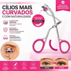 Curvador de Cílios Metálico Curvex Profissional | Escolha a Quantidade